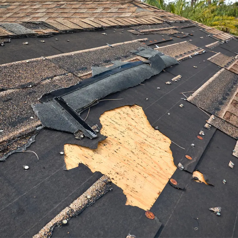 Storm Damage Roof Restoration